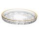 Prato Decorativo com Fio Dourado New Butterfly, Transparente | WestwingNow