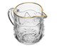 Leiteira com Fio Dourado New Butterfly, Transparente | WestwingNow