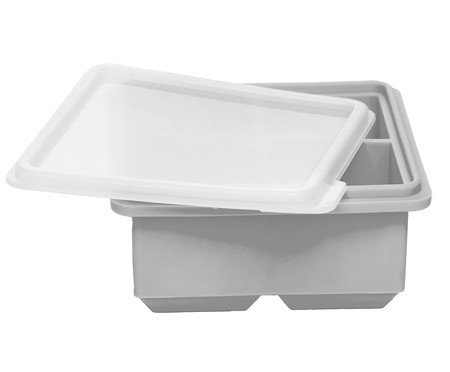 Forma para Gelo de Silicone Lyor IV Cinza | Westwing