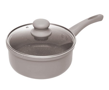 Jogo de Panelas com Recestimento Cerâmico de Indução Taupe | Westwing