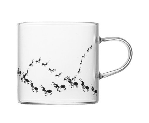 Caneca Baixa New Bug, Transparente | WestwingNow