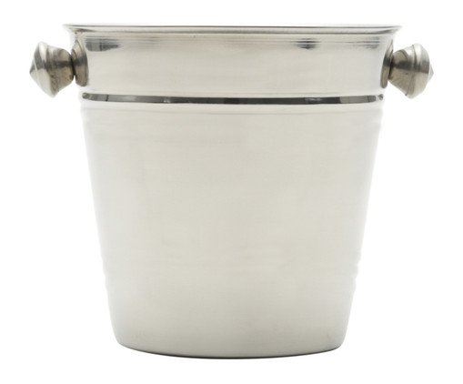 Champanheira em Aço Inox Prime, Prata ou Metálico | WestwingNow