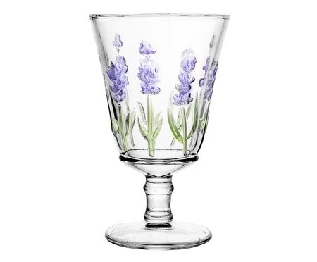 Taça para Água Lavanda Hand Painting | Westwing