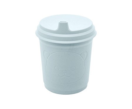 Copo com Tampa Baby Bear Azul | Westwing