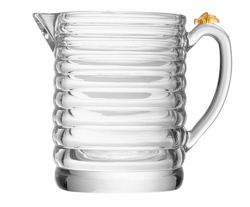 Leiteira em Cristal Little Bee, Transparente | WestwingNow