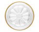 Prato Decorativo com Fio Dourado Belle Epoque, Transparente | WestwingNow