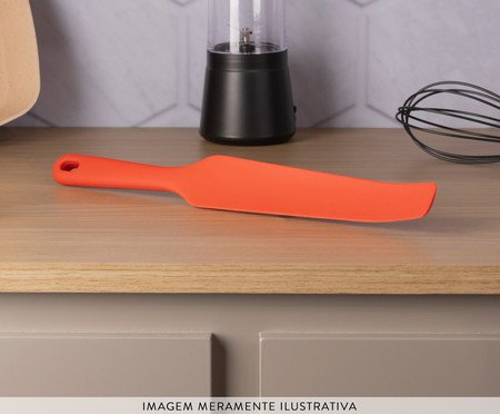 Espátula para Liquidificador de Silicone Lyor Vermelho | Westwing