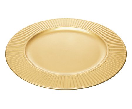 Sousplat de Plástico Premier Dourado | Westwing