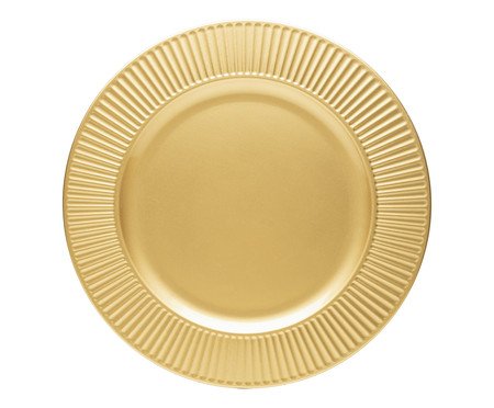 Sousplat de Plástico Premier Dourado | Westwing
