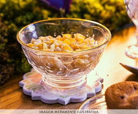 Bowl com Fio Dourado New Butterfly | Westwing