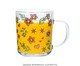 Jogo de Canecas Amor e Flor, Transparente | WestwingNow