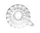 Xícara para Café de Cristal Radial, Transparente | WestwingNow