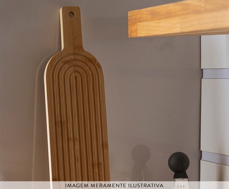 Tábua Decorativa Oval Greek Bambu | Westwing