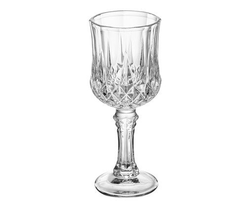 Taça para Licor em Vidro Diamante, Transparente | WestwingNow