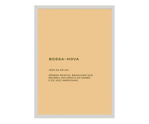 Quadro About Bossa Nova - Krone Kern, Colorido | WestwingNow