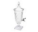 Suqueira de Cristal Diamond ll, Transparente | WestwingNow