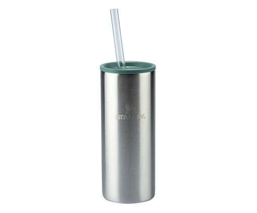 Can Cooler Slim Com Tampa Stainless Steel Shale, silver or metallic | WestwingNow