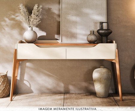 Aparador Studio Off White e Nature | Westwing