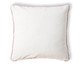 Capa de Almofada Bordada Ari com vivo, Off White | WestwingNow