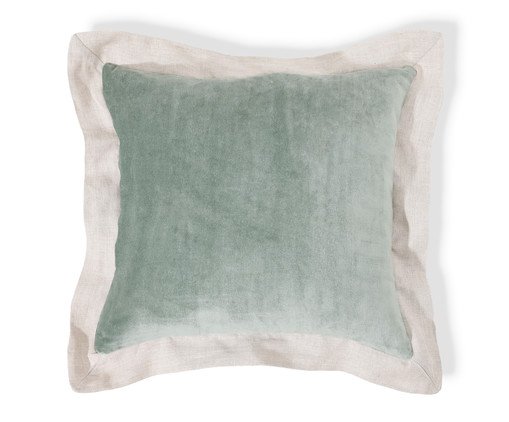 Capa de Almofada de Veludo com abas Kadife -  Verde, green | WestwingNow