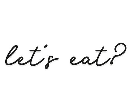 Adorno De Parede Lets Eat | Westwing