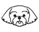 Decorativo de Parede Lhasa Apso, Preto | WestwingNow
