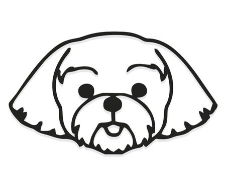 Decorativo de Parede Lhasa Apso | Westwing