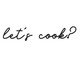 Adorno De Parede Lets Cook, Preto | WestwingNow