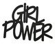 Adorno De Parede Girl Power, Preto | WestwingNow