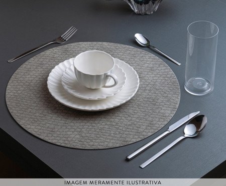Lugar Americano Scale Cinza | Westwing