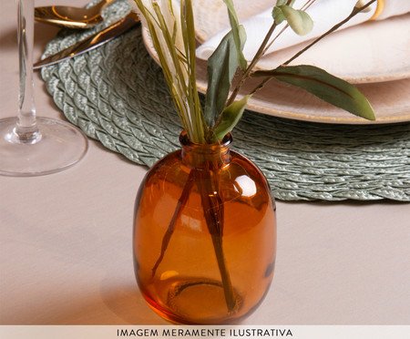 Vaso de Vidro Horizon Amarelo | Westwing