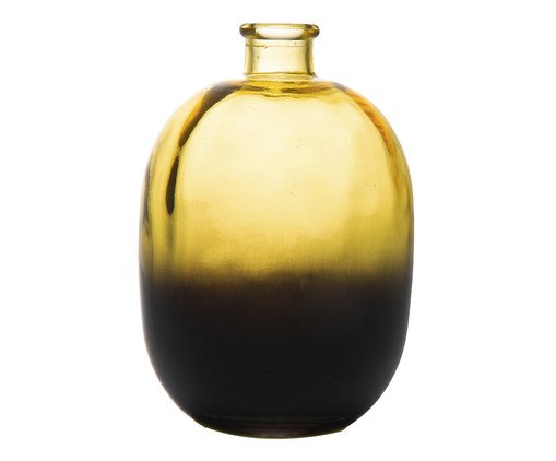 Vaso de Vidro Horizon Amarelo, Amarelo | WestwingNow