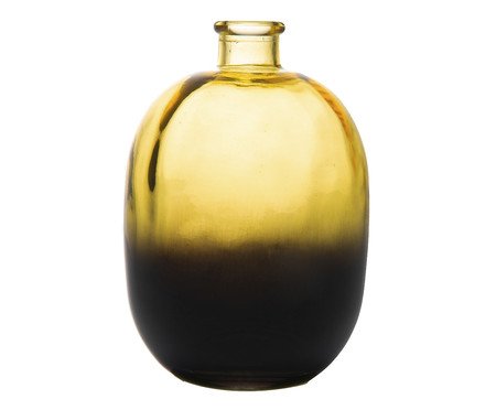 Vaso de Vidro Horizon Amarelo | Westwing