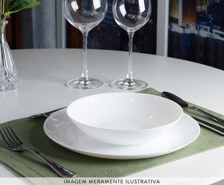 Prato Fundo de Vidro Opalino Diw Ali | Westwing