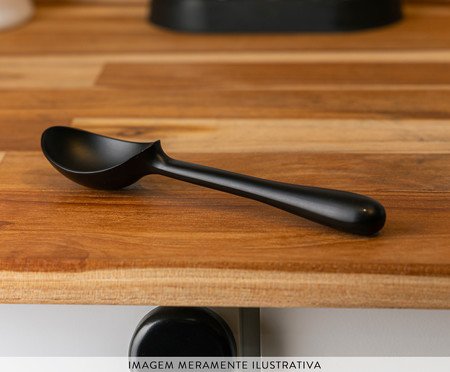 Colher para Sorvete Chef Pro Preto | Westwing