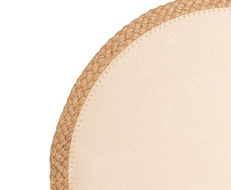 Lugar Americano com Borda Wolff Off-White | Westwing