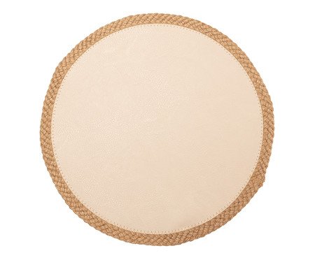 Lugar Americano com Borda Wolff Off-White | Westwing