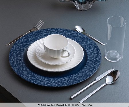 Sousplat de Plástico Moledo Azul | Westwing