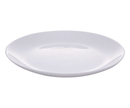 Prato para Sobremesa de Vidro Opalino Diw Ali | Westwing