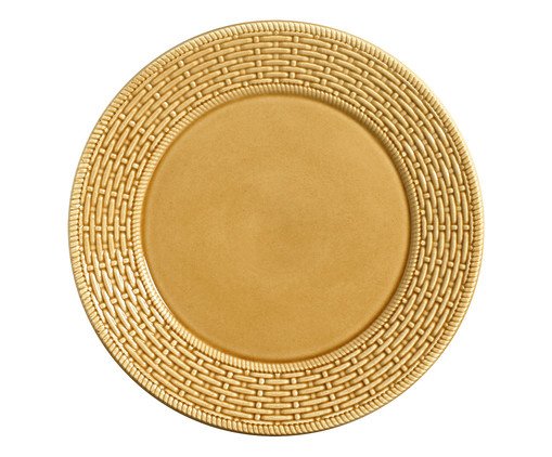 Sousplat Cestinha Mostarda, Dourado | WestwingNow