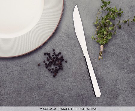 Faca para Churrasco em Inox Malibu | Westwing