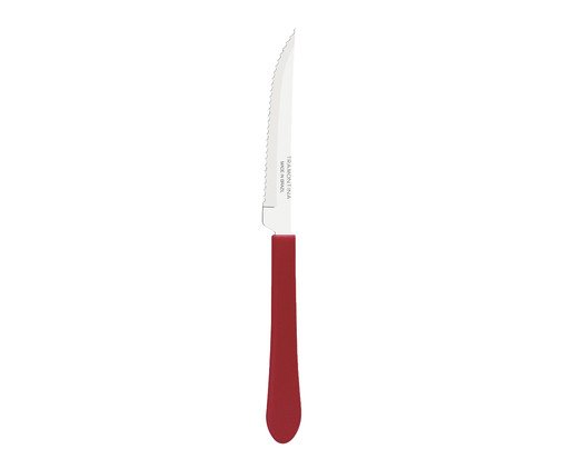 Faca para Churrasco em Inox Leme Vermelha, Vermelho | WestwingNow