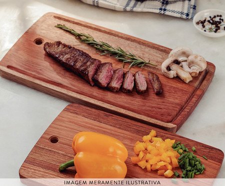 Jogo de Tábuas para Churrasco Jatobá | Westwing