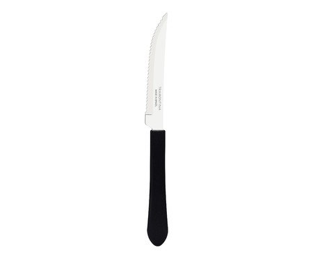 Faca para Churrasco em Inox Leme Preta | Westwing