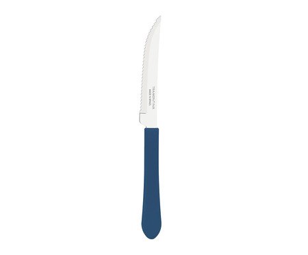 Faca para Churrasco em Inox Leme Oceano Azul | Westwing