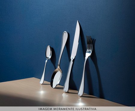 Faca para Churrasco em Aço Inox Forjado Vicenza | Westwing