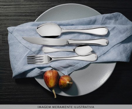 Faca para Churrasco em Aço Inox Forjado Vicenza | Westwing
