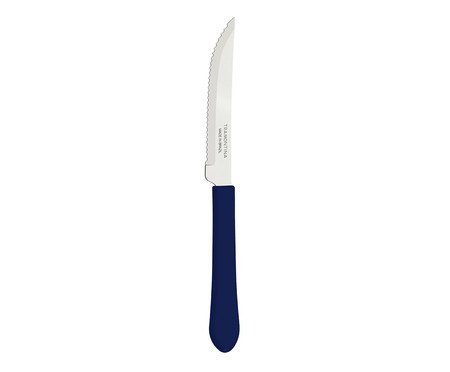 Faca para Churrasco em Inox Leme Azul | Westwing