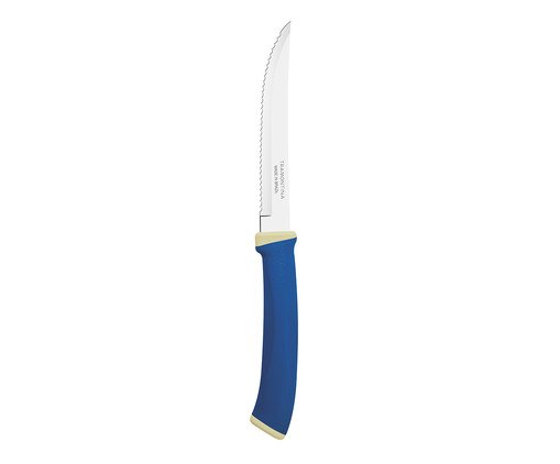 Faca para Churrasco em Inox Felice Azul, Azul | WestwingNow