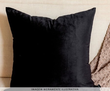 Kit Almofadas Bordô Preto e Marsala | Westwing